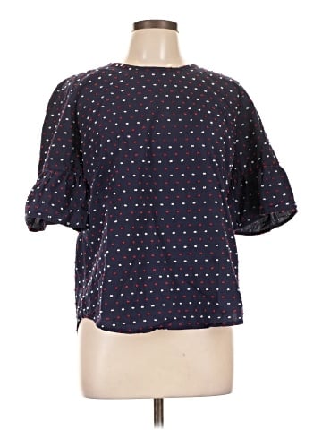 IZOD Short Sleeve Blouse (view 1)