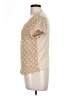 Flint & Moss Tan Short Sleeve Top Size L - photo 5