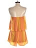 Show Me Your Mumu Color Block Orange Yellow Romper Size XS - photo 2
