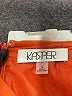 Kasper Solid Orange Casual Skirt Size 6 - photo 4