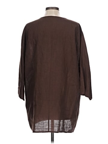 Eileen Fisher Long Sleeve Blouse (view 2)