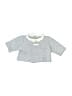Jacadi 100% Cotton Gray Short Sleeve Turtleneck 0-3 MO / 3 MO - photo 1