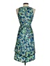 Ann Taylor Paisley Blue Cocktail Dress Size 0 - photo 2