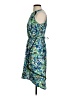Ann Taylor Paisley Blue Cocktail Dress Size 0 - photo 5
