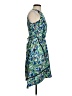 Ann Taylor Paisley Blue Cocktail Dress Size 0 - photo 4