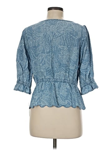 Democracy 3/4 Sleeve Blouse (view 2)