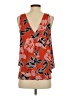 Cooper & Ella 100% Polyester Orange Sleeveless Blouse Size S - photo 2