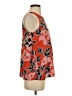 Cooper & Ella 100% Polyester Orange Sleeveless Blouse Size S - photo 4
