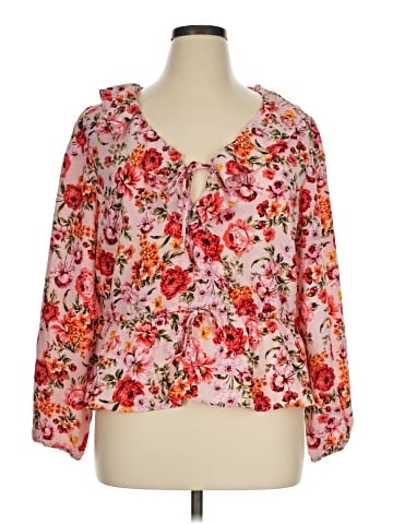 Old Navy 3/4 Sleeve Blouse (view 1)