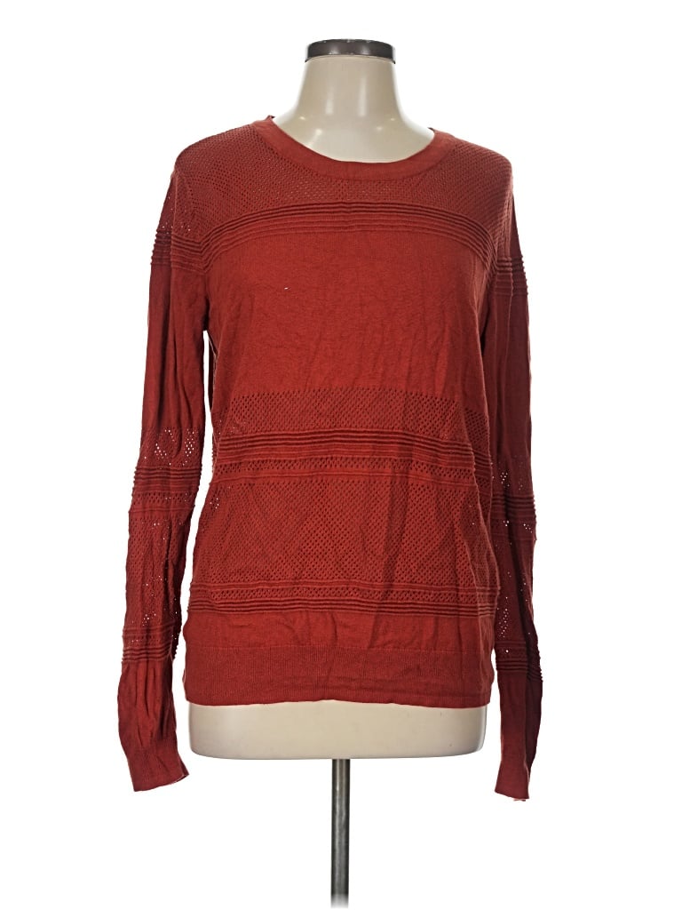 Pre-owned Market & Spruce Pullover Sweater In Red