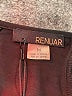 Renuar 100% Polyester Black 3/4 Sleeve Top Size M - photo 7