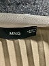 MNG 100% Polyester Metallic Silver Formal Skirt Size M - photo 4