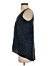 Soprano 100% Polyester Blue Sleeveless Top Size S - photo 5