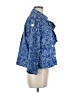 Derek Lam 10 Crosby Paisley Blue Jacket Size M - photo 4