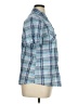 Faded Glory Plaid Blue Short Sleeve Button-Down Shirt Size XL - photo 4