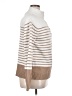 Karen Scott 100% Cotton Stripes Tan Pullover Sweater Size XL - photo 4