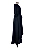 DKNY 100% Polyester Solid Blue Casual Dress Size 8 - photo 4
