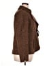 Ellen Tracy Tweed Brown Jacket Size 16 - photo 4
