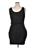 Express Solid Black Cocktail Dress Size XL - photo 2