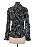 Amour Vert 100% Viscose Polka Dots Black Long Sleeve Blouse Size XS - photo 2