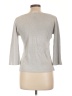 Joseph A. Silver Pullover Sweater Size L - photo 2