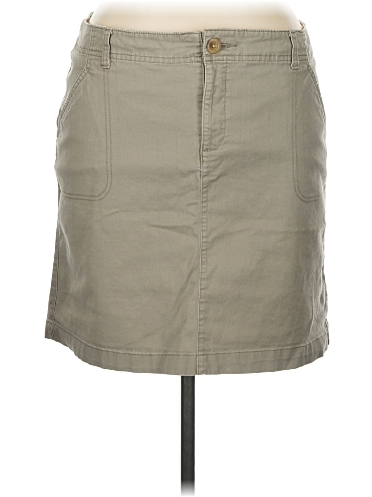 Pre-owned Dockers Casual Skirt In Gray