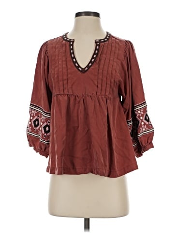 Marine Layer 3/4 Sleeve Blouse (view 1)