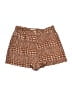 Whit Print Brown Shorts Size 4 - photo 1