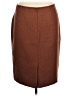 Le Suit 100% Polyester Solid Brown Formal Skirt Size 16 - photo 2