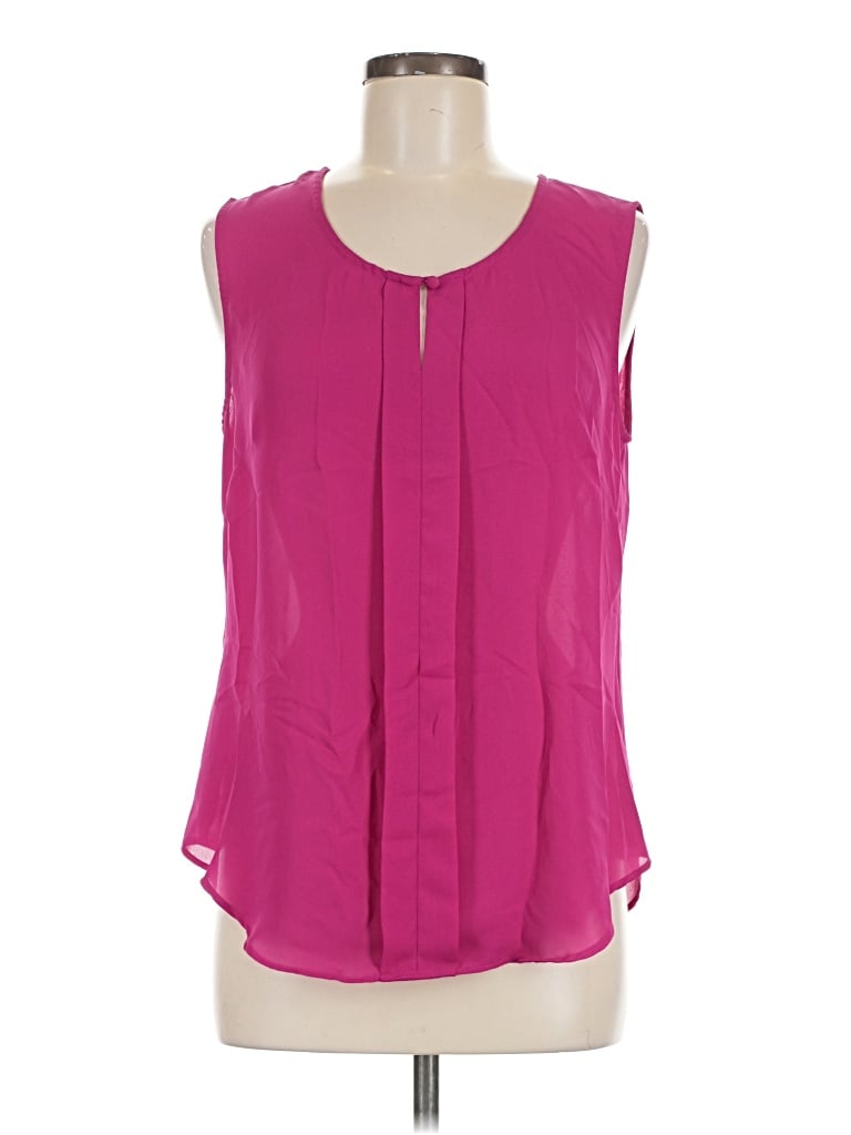 Pre-owned Laundry By Shelli Segal Sleeveless Blouse In Pink