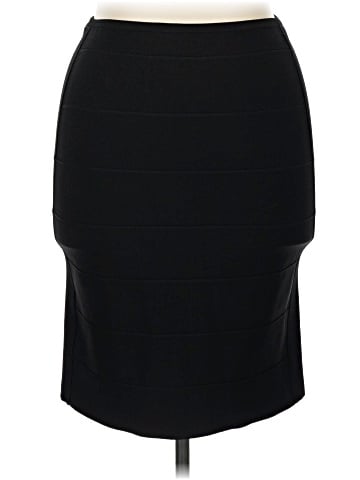 Black Saks Fifth Avenue Casual Skirt (view 1)