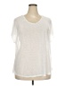 Shein 100% Polyester Ivory Short Sleeve T-Shirt Size 2X - photo 1
