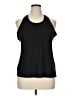Athletic Works 100% Polyester Black Tank Top Size 16 - photo 1