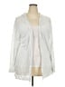 Tahari 100% Linen White Cardigan Size 2X - photo 1