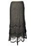 Unbranded Paisley Gray Formal Skirt Size L (estimated) - photo 1