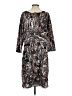Tango Mango Print Brown Casual Dress Size 1 (tall) - photo 2