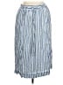 Gap 100% Rayon Stripes Blue Casual Skirt Size 14 (tall) - photo 1