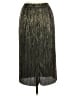 Forever 21 100% Polyester Metallic Gold Formal Skirt Size M - photo 2