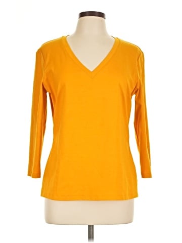 Lafayette 148 New York 3/4 Sleeve Top (view 1)