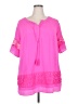Gibson Latimer Pink Short Sleeve Blouse Size 2X - photo 1