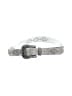 BKE 100% Leather Silver Leather Belt Size L - photo 1