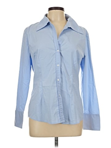 New York & Company Long Sleeve Button-Down Shirt (view 1)