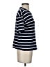 Zara 100% Baumwolle Blue Short Sleeve Top Size S - photo 4