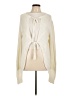 American Threads Solid Ivory Cardigan Size L - photo 1