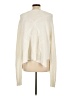 American Threads Solid Ivory Cardigan Size L - photo 2