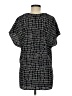 St. John 100% Silk Black Short Sleeve Silk Top Size M - photo 2