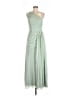 Assorted Brands 100% Polyester Green Cocktail Dress Size 6 - photo 1