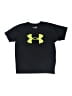 Under Armour 100% Polyester Black Active T-Shirt Size L (youth) - photo 1