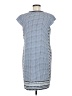 Alfani 100% Polyester Graphic Blue Casual Dress Size 6 - photo 2