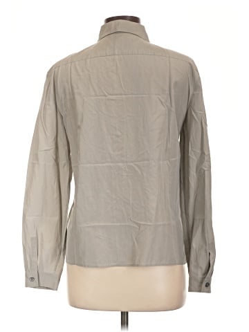 Prada Long Sleeve Silk Top (view 2)